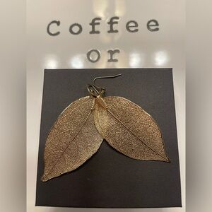 Express Gold Leaf Earrings